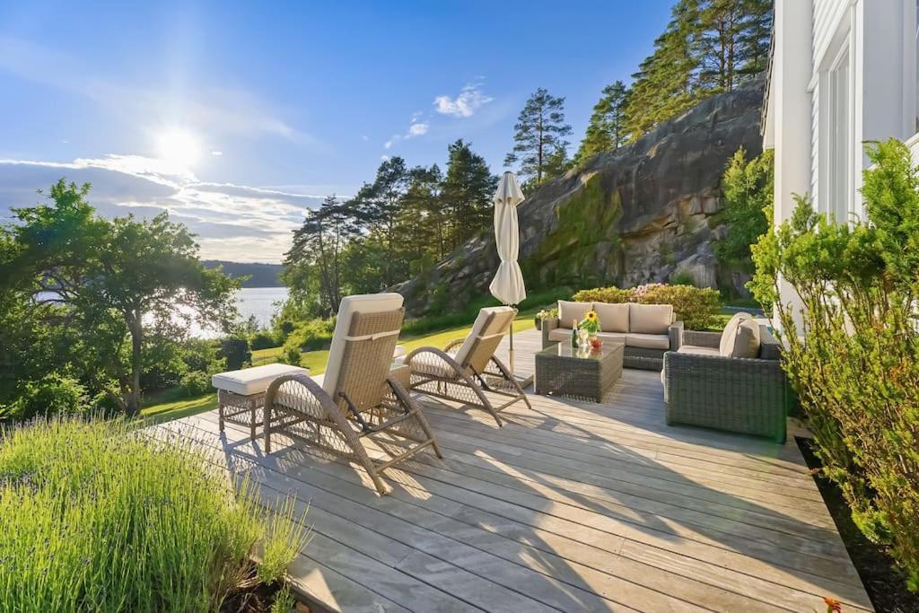 Sommerhus Ved Iddefjorden Halden Exterior foto